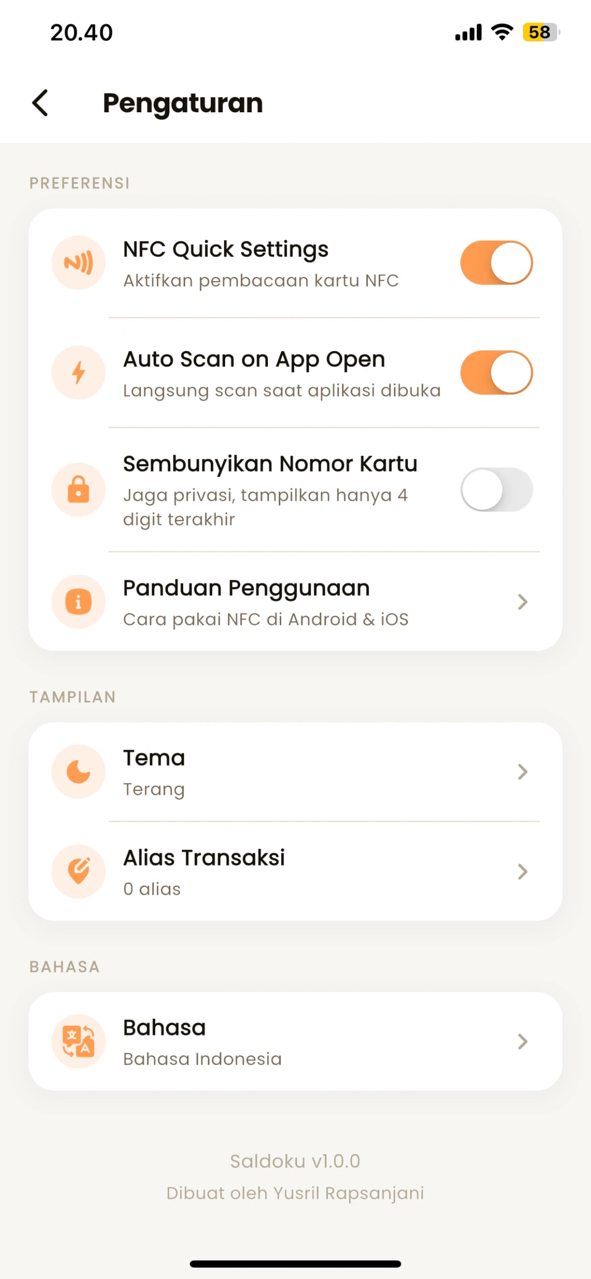 Pengaturan